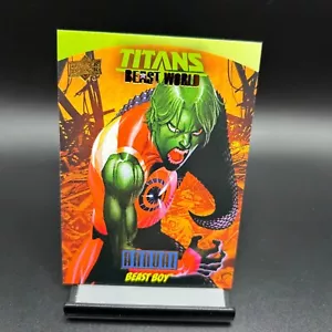 2023-24 Upper Deck DC Annual Titans Beast World #1 Beast Boy - Picture 1 of 2