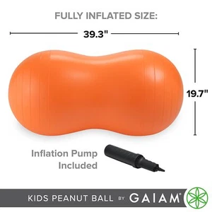 Active Seat Peanut Shaped Bounce Exercise Yoga Balance Seat for Boys and Girls - Picture 1 of 5