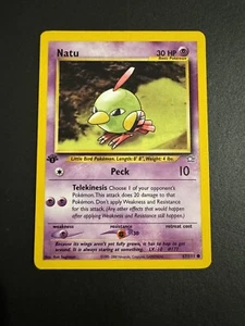 Pokémon NATU 67/111 1a edizione Neo Genesis - quasi nuovo - Foto 1 di 2