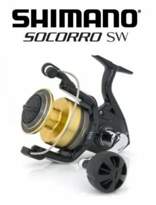 MULINELLO SHIMANO SOCORRO SW MARE BOLENTINO SPINNING TRAINA - Immagine 1 di 4