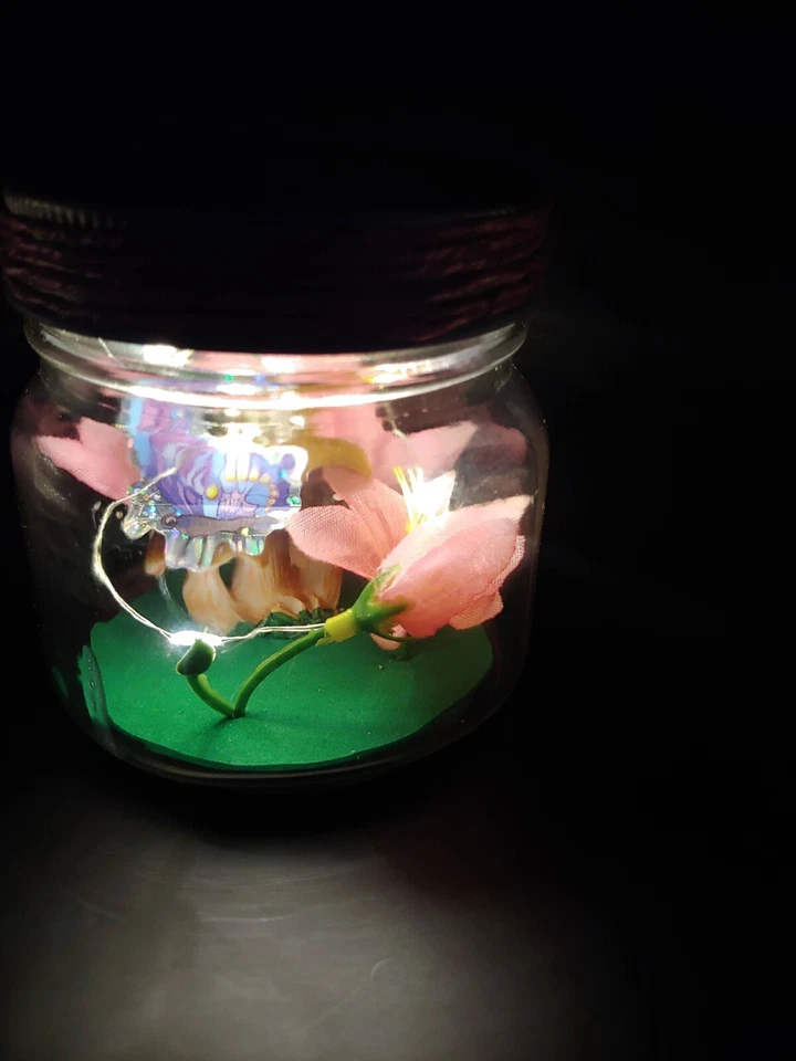 Handcrafted Seasonal Night Light Jar - Image 1 of 1