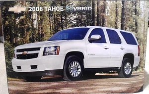 GM DEALERSHIP 2008 CHEVROLET TAHOE HYBRID AUTO POSTER OR VEHICLE PORTRAIT - Picture 1 of 1