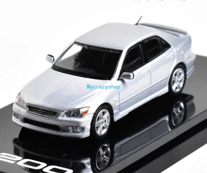 CR HobbyJapan 1:64 Silver 1999 Lexus IS200 Sedan Sports Model Diecast Metal Car - Picture 1 of 2
