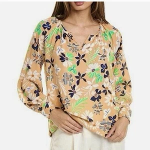 CAbi Island Bluse Größe M Mod Blume - Bild 1 von 10