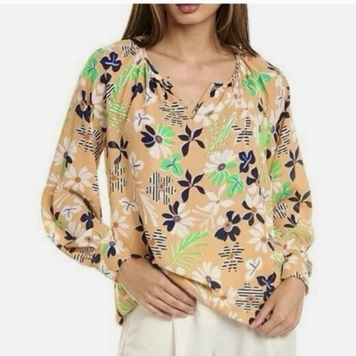 Blusa CAbi Island Talla M Mod Flor Foto 1 de 4