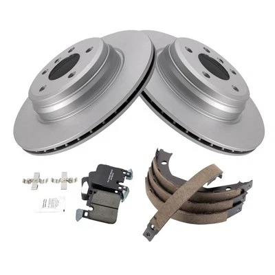 TRQ BKA54068 Disc Brake Kit For BMW 335i xDrive 2013 Rear Foto 1 de 4