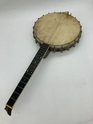 Vintage 1920s Banjo Ukulele With 8-Inch Head & Wooden Neck - Image 1 of 4