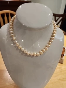 Collar de perlas 38 gramos 17 pulgadas. S11 - Imagen 1 de 9