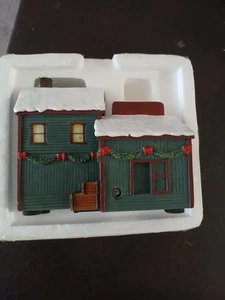 Hawthorne Village "FREIGHT DEPOT" Train Station Railroad Acc. LIGHTED - Picture 1 of 7