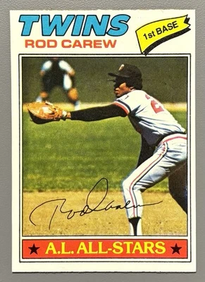 1977 Topps - Rod Carew #120 Foto 1 de 3