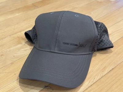 Tommy Bahama Mens Gray Golf Perforated Adjustable SnapBack Hat Cap Margarita - Image 1 of 4