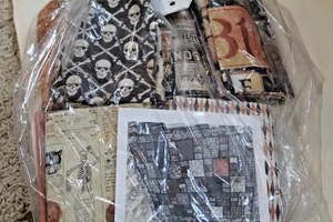 Quilten Stoff verschiedene Yardage 15 Fat Quarters und 1 Yard PC mit einem 2 Yard PC - Bild 1 von 7