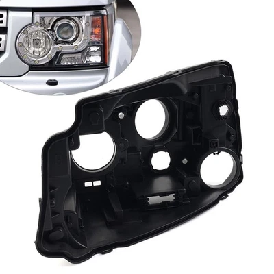 Black Headlight Bottom Base Case Housing For Land Rover Discovery 4 2010-2013 11 - Image 1 of 4