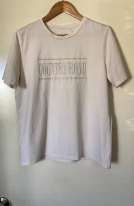 WOMENS COUNTRY ROAD BEIGE TEE SIZE S - Picture 1 of 6