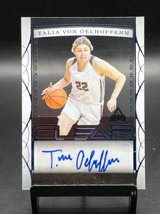 2023 Leaf Trinity Talia von Oelhoffenn #CA-TVO Clear Auto Blue /30 RC - Picture 1 of 2