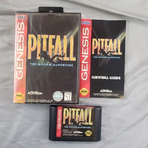 Pitfall: The Mayan Adventure (Sega Genesis, 1994) en caja original - Imagen 1 de 11