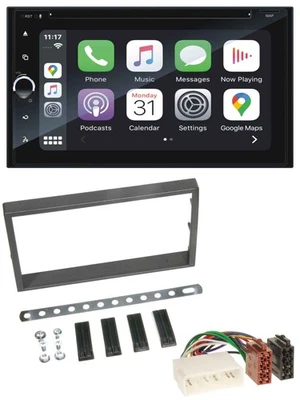 Blaupunkt 2DIN Bluetooth DAB USB DVD MP3 Autoradio für SSangYong Kyron ab 2005 - Bild 1 von 4