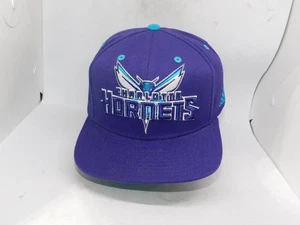 Adidas Charlotte HORNETS Snapback Hat NBA PURPLE - Picture 1 of 7