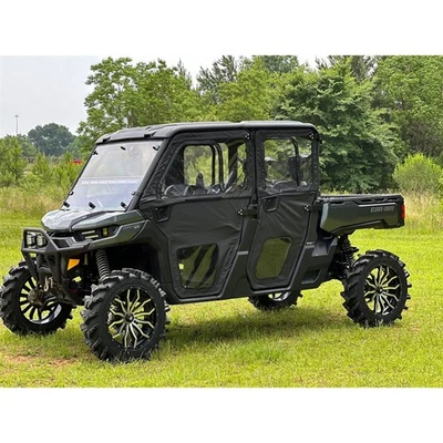 Seizmik Framed Door Kit - Rear fits Can-Am Defender Max 52-06032KIT - Image 1 of 4
