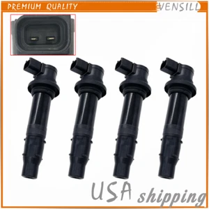 4PCS Ignition Coil Pack F6T558 For Yamaha MT-07 R1 YZF-R1 RJ15 BJ FZ8 09 Engine - Picture 1 of 5