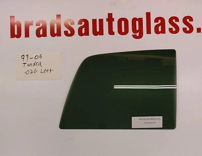 Fits 99-06 Toyota Tundra sliding rear window back slider glass LEFT side PATCH - Image 1 of 2