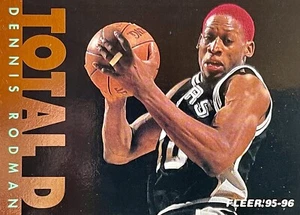 1995-96 Fleer Total D DENNIS RODMAN San Antonio Spurs - Bild 1 von 2