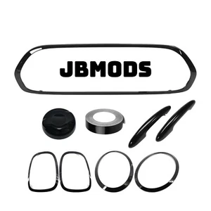MINI F56 Cooper S SD JCW Full DeChrome Gloss Black Out Kit F57 F55 (Replacement) - Picture 1 of 7