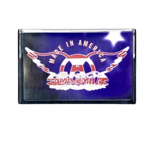 AEROSMITH MADE IN AMERICA Cassette Tape 1997 Compilation Hard Rock Rare - Picture 1 of 5