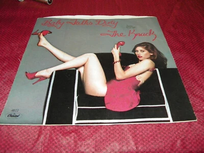 THE KNACK *BABY TALKS DIRTY* 45 RPM  7" RECORD - Image 1 of 4