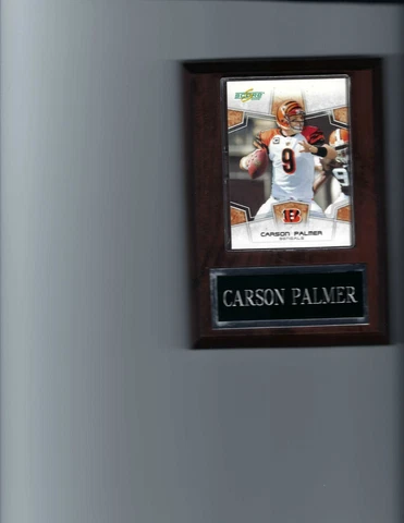 CARSON PALMER PLAQUE CINCINNATI BENGALS FOOTBALL NFL    C2 Cover