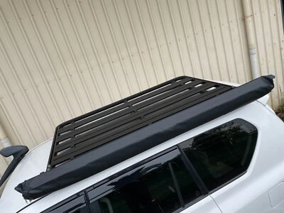 Aluminum Roof Rack+2x2m Awning Combo Deal Fit TOYOTA Prado 120 Alloy Low Profile - image 1 of 4