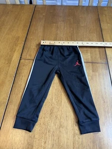 Nike Air Jordan Jumpman Toddler Sweat Pants Black Joggers Sweatpants Size 18mo - Picture 1 of 5