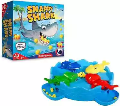 Shark Bite Game Fun Family Kids Fishing Game Xmas Gift FREE POST UK - Image 1 of 4