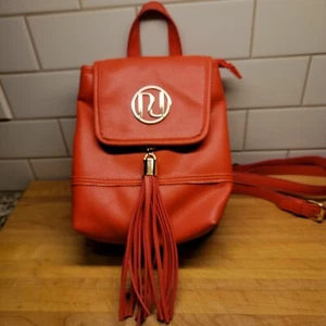 River Island Backpack/Purse, Very Good Pre-owned Condition, Orange, Women's Bags - Picture 1 of 8