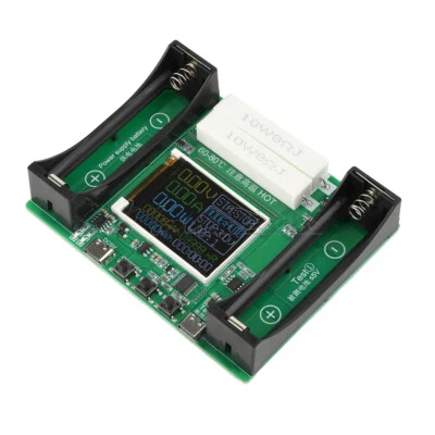 MARKENLOS Probador de capacidad de batería 18650 Detector de resistencia interno Carga Descarga