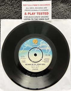 Sylvester – You Make Me Feel (Mighty Real) 7'' Vinyl 1978 TESTED EX VIDEO CLIP - Imagen 1 de 5