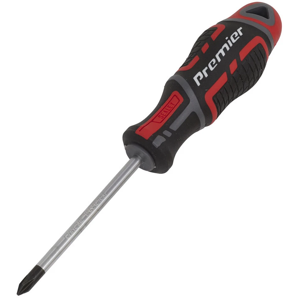 Sealey AK4360 Screwdriver Phillips #1 x 75mm GripMAX® - Image 1 of 1