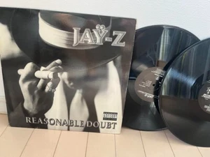 JAY-Z Reasonable Doubt 1996 US Original Vinyl Roc-A-Fella Records 2LP Used - Picture 1 of 6