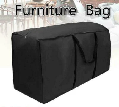 Outdoor Cushion Heavy Duty Waterproof Cover Storage Bag Garden Furniture Cover