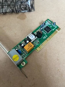 Unbranded PC Computer PCI Ethernet Modem Phone Card - Picture 1 of 3