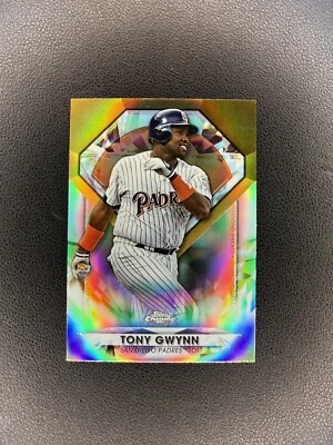 2022 Topps Chrome Update Series - Diamond Greats Chrome Tony Gwynn #DGC-44 - Image 1 of 2