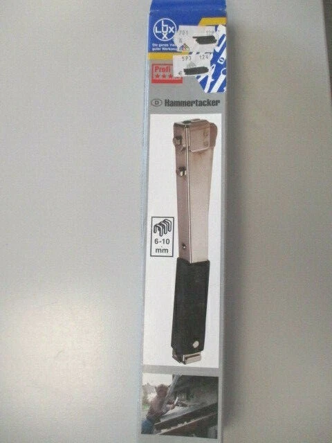 LUX 195 055 Profi Hammertacker für Flachdrahtklammern 6-10 mm (CO7) - Bild 1 von 1