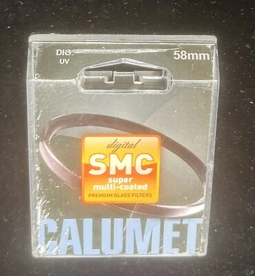 Calumet 58mm Lens Filter  Digital Uv Multi Coated - Image 1 of 3