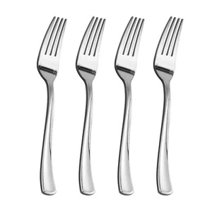 150 Pack Silver Plastic Forks Heavy Duty Silver Forks Disposable Silver Plastic - Picture 1 of 7