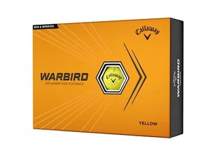	Callaway Warbird Golf Balls 2023 Version Yellow	 - Picture 1 of 7