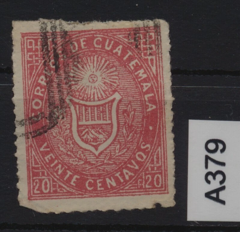 Falsificación de Guatemala 1871, VENDER COMO FALSIFICACIÓN, A379 Foto 1 de 1
