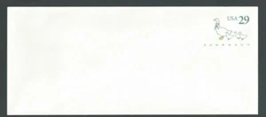 U624 29c Blue & Yellow On White Mint Entire Size 23 Recycled Paper Bar Tagged - Picture 1 of 1