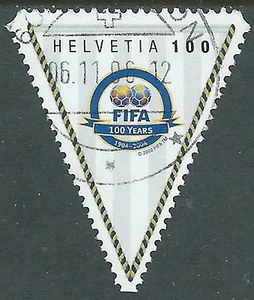 2004 SVIZZERA USATO CALCIO CENTENARIO FIFA - CZ14 - Foto 1 di 1