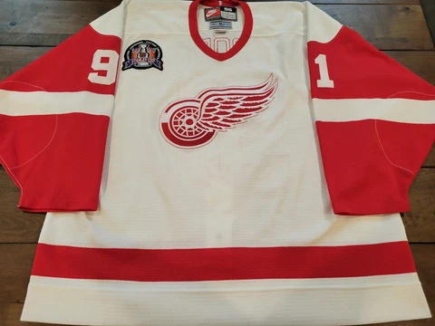 RARE 1997 STANLEY CUP DETROIT RED WINGS SERGEI FEDOROV NIKE AUTHENTIC JERSEY 56 Cover