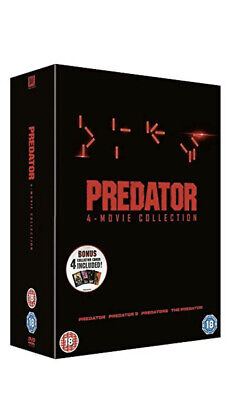 Predator 1-4 Four Movie Collection  [DVD Box Set New (not Sealed) • 10.89£
